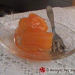 A picture of Orange rolls spoon sweet.