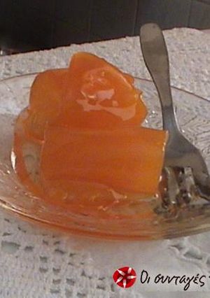 A picture of Orange rolls spoon sweet.