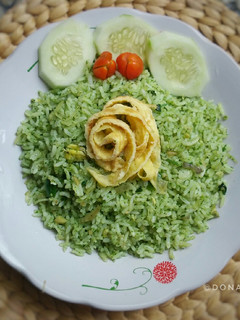 Foto resep Nasi Goreng Hijau Bayam