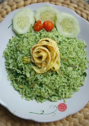 Foto resep Nasi Goreng Hijau Bayam