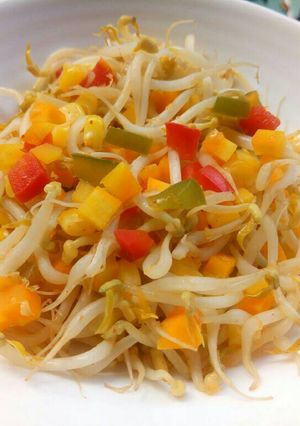 Foto resep Cah Tauge Vegan