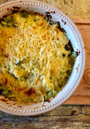 Une photo de Gratin de courgettes tout simple