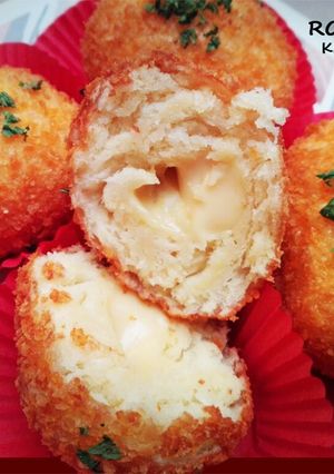 Foto resep Roti Goreng Keju Meleleh NO ULEN