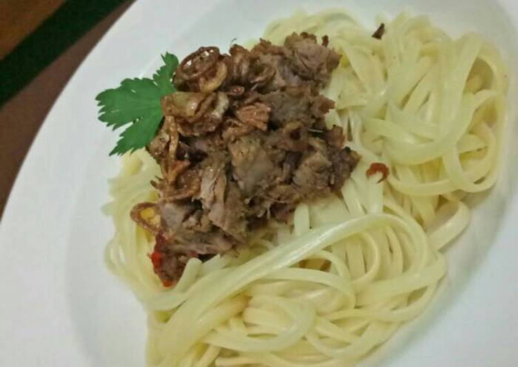 Spaghetti Rendang