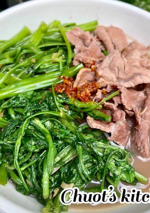 Hình của món Lẩu Bò Mắm Ruốc.