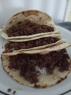 Una foto de Tacos de carne