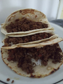 Una foto de Tacos de carne