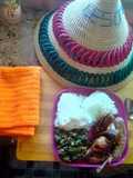Heritage day pap, spinach and grilled chicken & wors