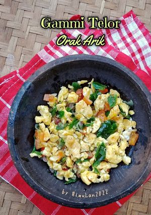 Foto resep Gammi Telor Orak Arik