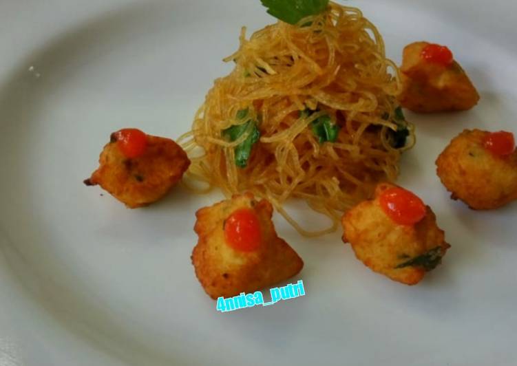 Resep Bihun goreng dengan tahu goreng yang Bikin Ngiler