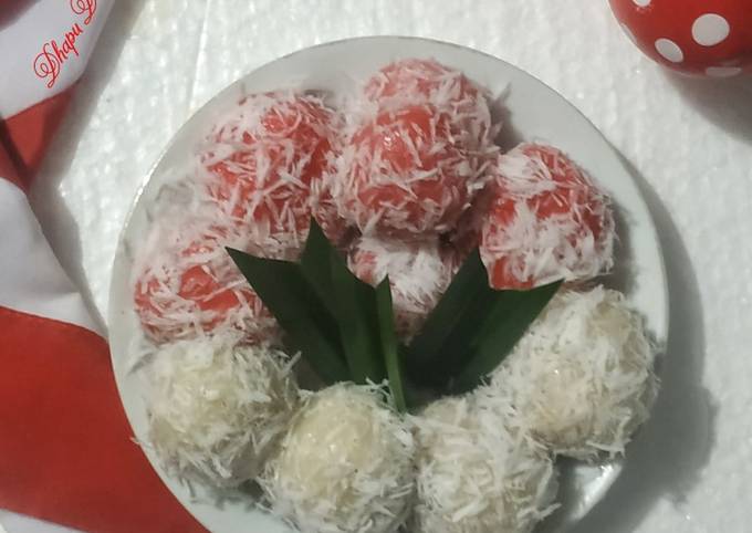 Resep Klepon Merah Putih Oleh Dewialwie Cookpad