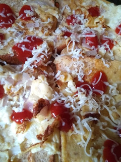 A picture of Egg cheese toast.