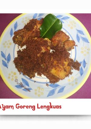 Foto resep Ayam goreng lengkuas