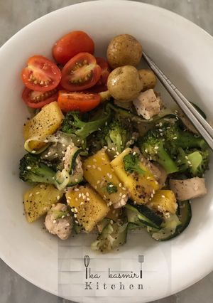 Foto resep Clean food / healty food ika kasmiri bag.1
