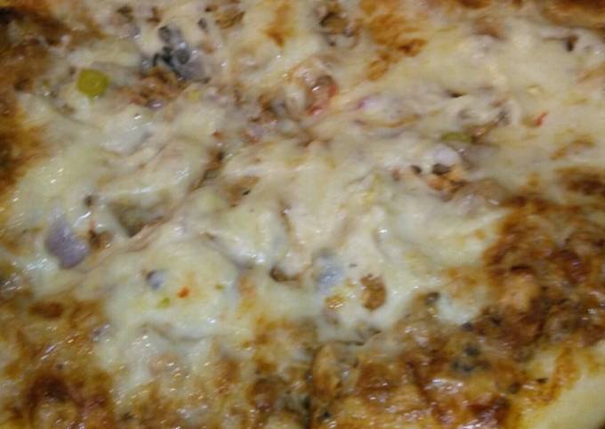 Chicken Malai Tikka Pizza