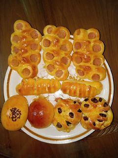 Foto resep Roti coklat keju sosis kismis