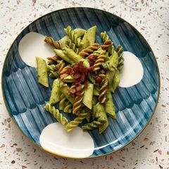 A picture of Pasta al pesto (Nut-less).