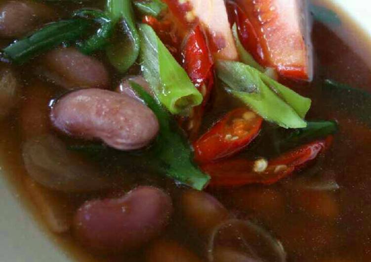 Sayur Kacang Merah (Angeun Kacang khas Sunda)