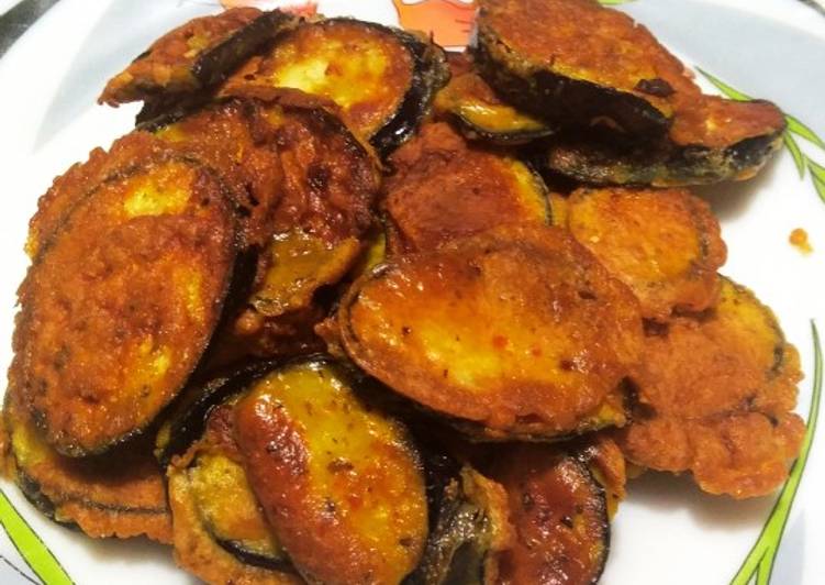 Easiest Way to Prepare Quick Coated eggplant fries