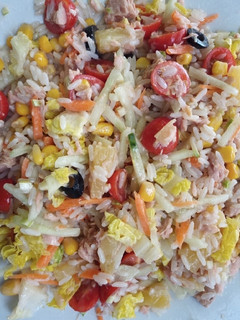 Una foto de Ensalada de arroz
