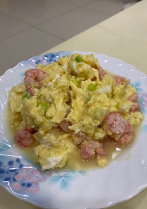 滑蛋蝦仁 的食譜成品照片