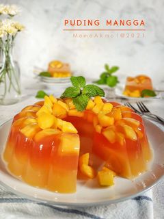 Foto resep Puding Mangga
