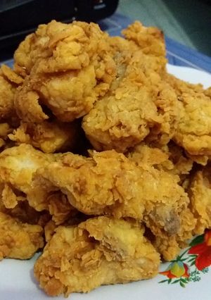 Foto resep Ayam goreng tepung simple