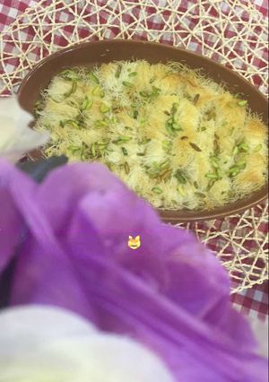 صورة لوصفة كنافة مبرومة