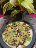 Healthy Sprout Dahi Vada Chaat