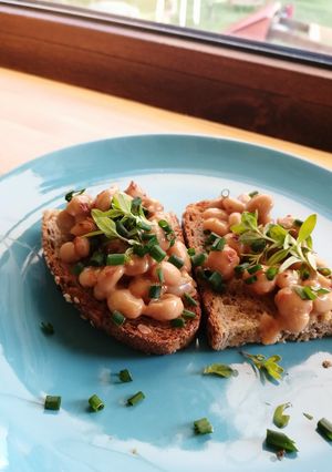 Buffallloo bab és csicseri recept fotója