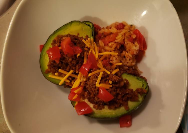 Steps to Make Quick TVP Avocado Tacos