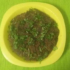 A picture of Chiwad bhaji besan.