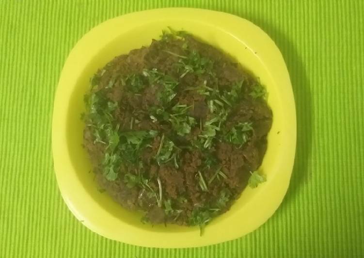 Recipe of Quick Chiwad bhaji besan