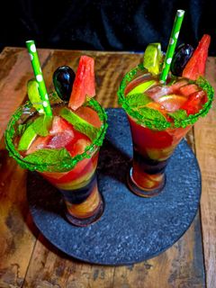 রঙ্গিলা সরবৎ 🍹(Rongila Sarbat recipe in Bengali)🍉🍇🍊🍋 রেসিপির প্রধান ছবি