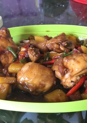 Foto resep Ayam semur kentang