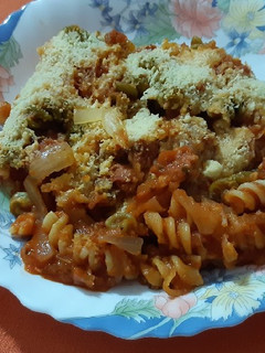 Foto principal de Espirales con chorizo y alcaparras