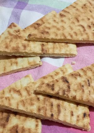 صورة لوصفة كسرة رخسيس على طريقتي