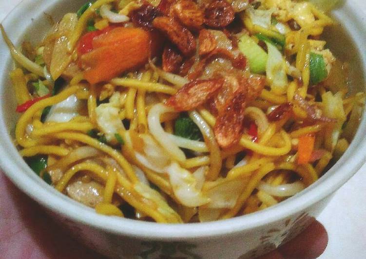 Resep Mie "basah" Goreng pedass…..super simple👍 oleh Resep Mie "basah" Goreng pedass…..super simple👍 oleh