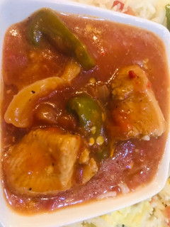 A picture of Chicken Shashlik.
