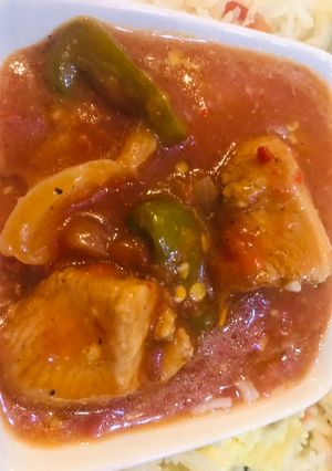 A picture of Chicken Shashlik.