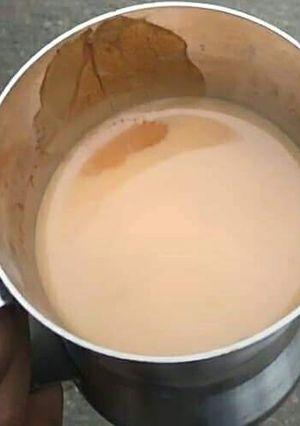 A picture of Masala chai.