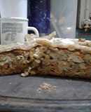 Tarta de Cebada perlada y Jurel