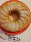 Torta di zucca e cocco vegana aromatizzata alla tisana