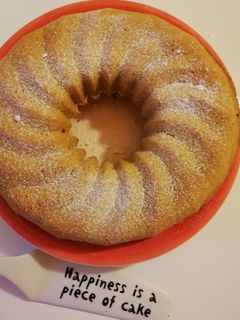Foto di Torta di zucca e cocco vegana aromatizzata alla tisana