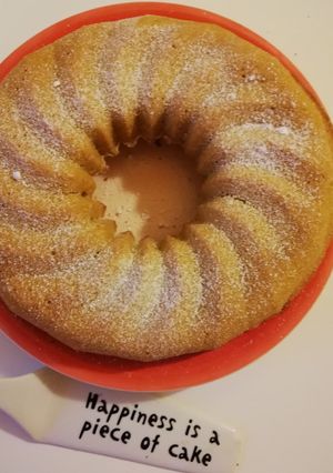 Foto di Torta di zucca e cocco vegana aromatizzata alla tisana
