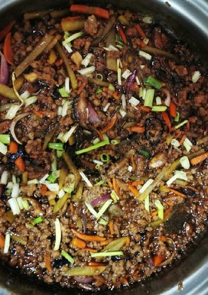 A picture of Korean Style Ground Pork.