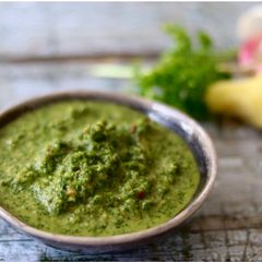 A picture of Hara masala.