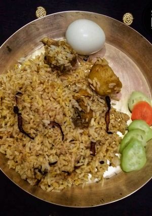 অল্প সময়ের প্রস্তুত বিরিয়ানি(alpo somoyer biriyani recipe in Bengali) রেসিপির প্রধান ছবি