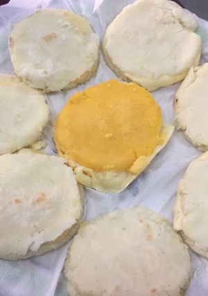 Una foto de Arepas venezolanas