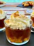 Chocolate Mousse and Peach Parfaits